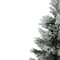 18" Unlit Flocked Pine Artificial Christmas Tree in Burlap Base